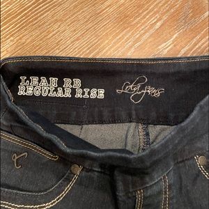Lola jeans! Dark wash jeans.